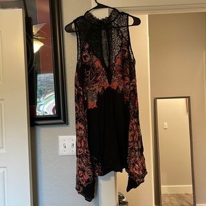 Free People lace dress size L